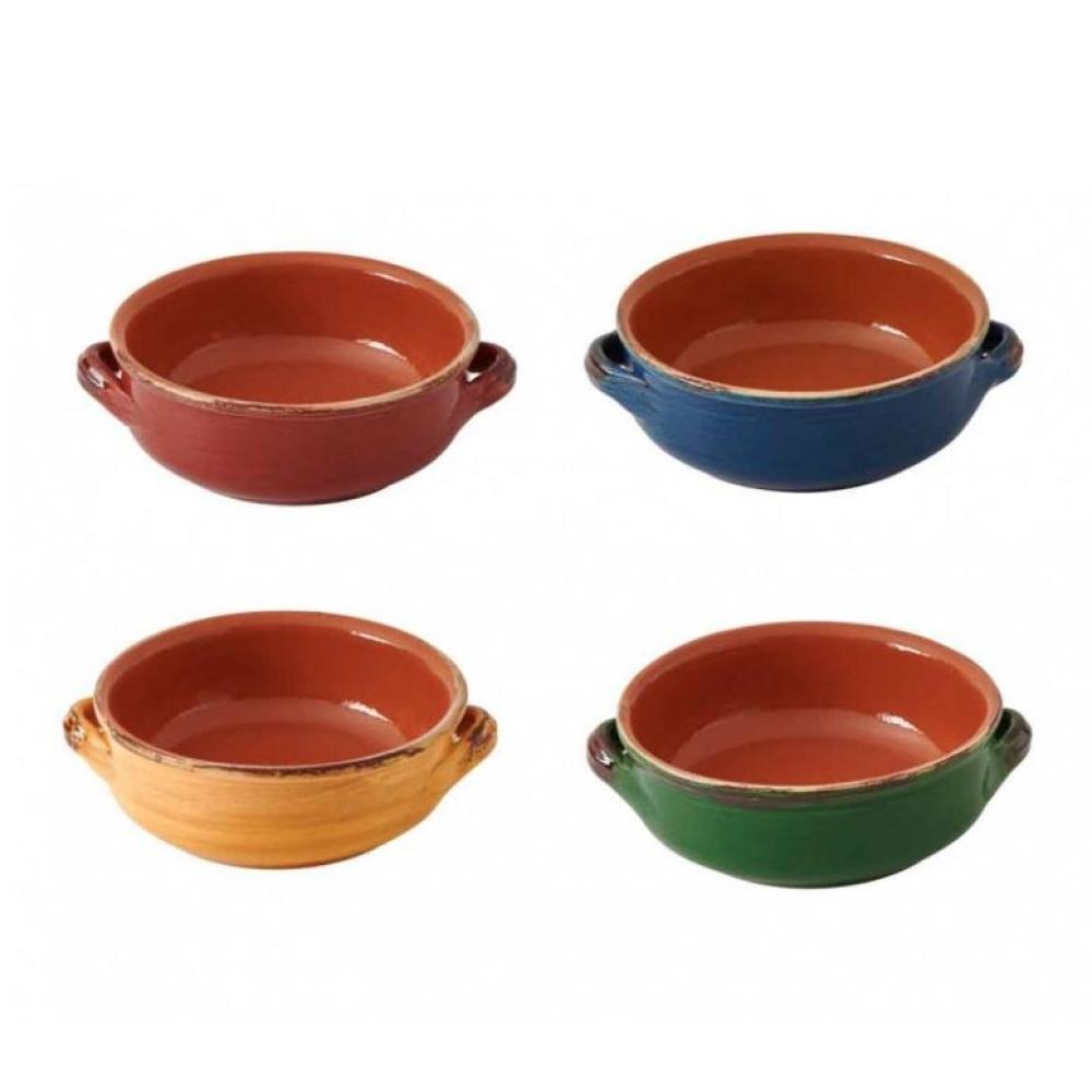 tehlova farba modrozlta zelena keramicka misa tanier pecen dish country mediteransky country rustikalny lamerdiana jedalenska suprava bytove zariadenie.jpg